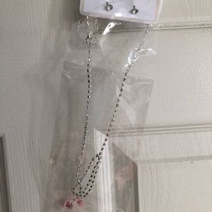 Chloe Accessories Necklace and Earrings Set